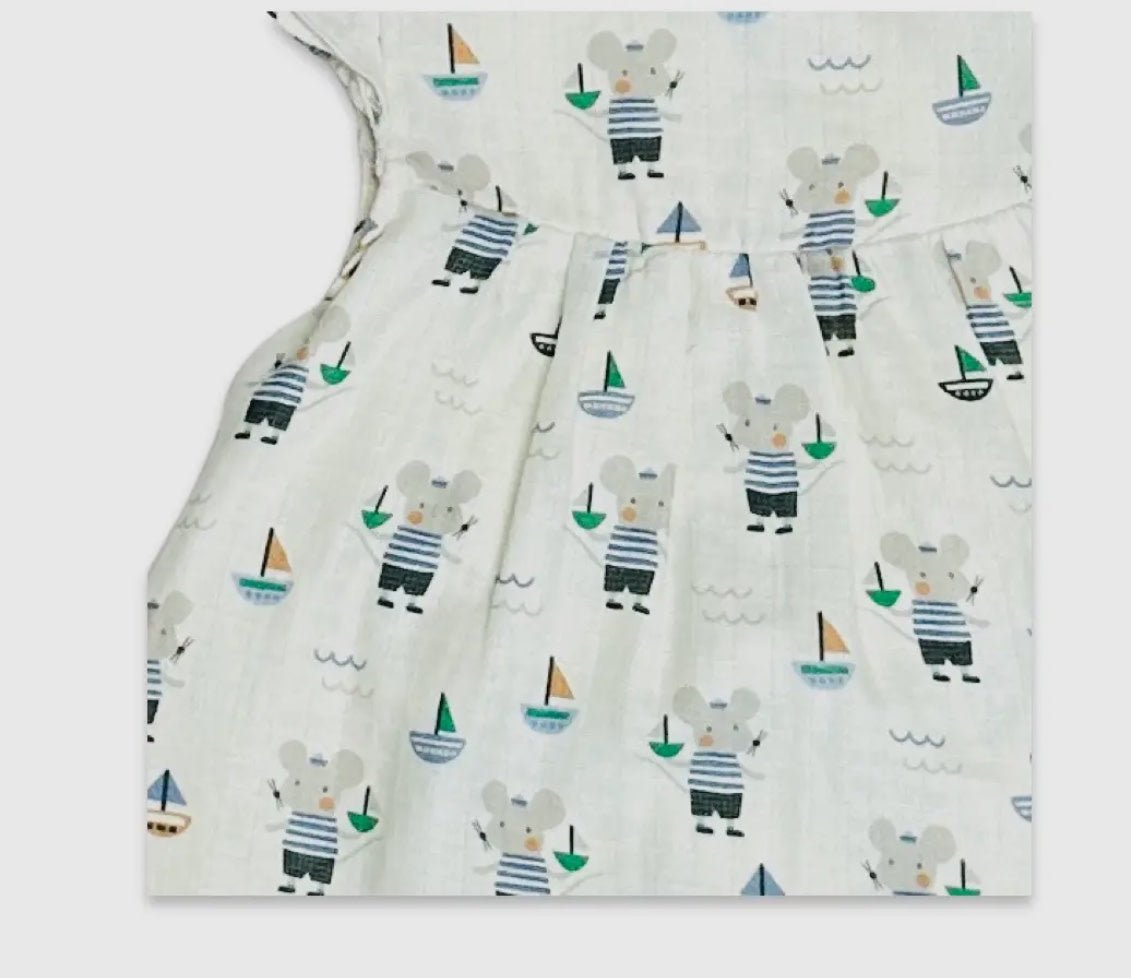Mouse Sailor Cap Dress + Bloomer - Flea Boutiques