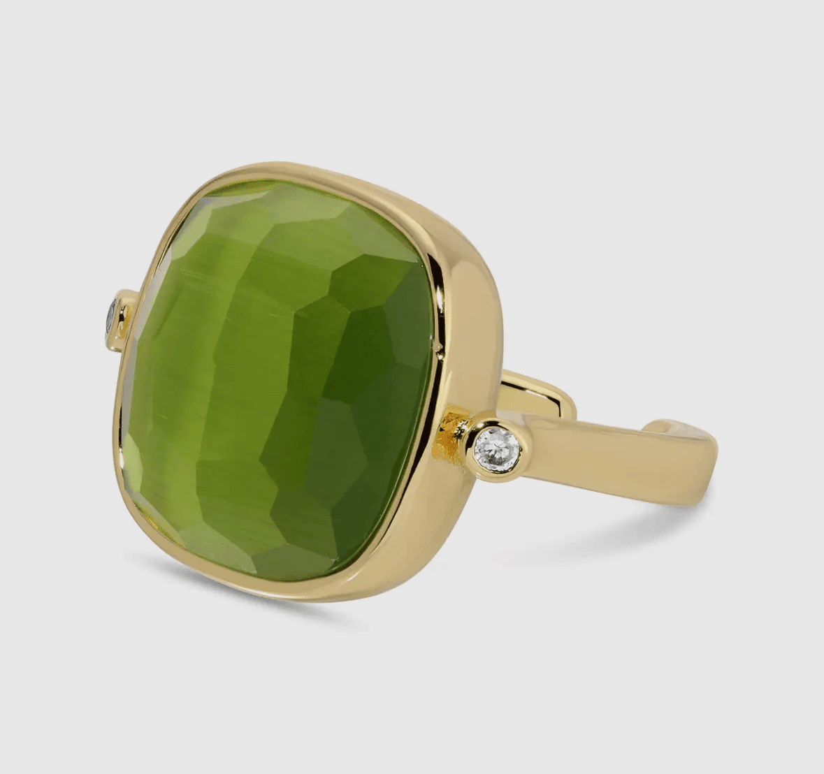 Ms. Reliability Stone Ring - Flea Boutiques