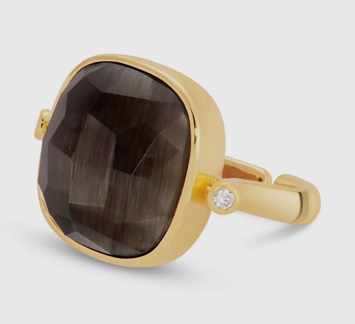 Ms. Reliability Stone Ring - Flea Boutiques