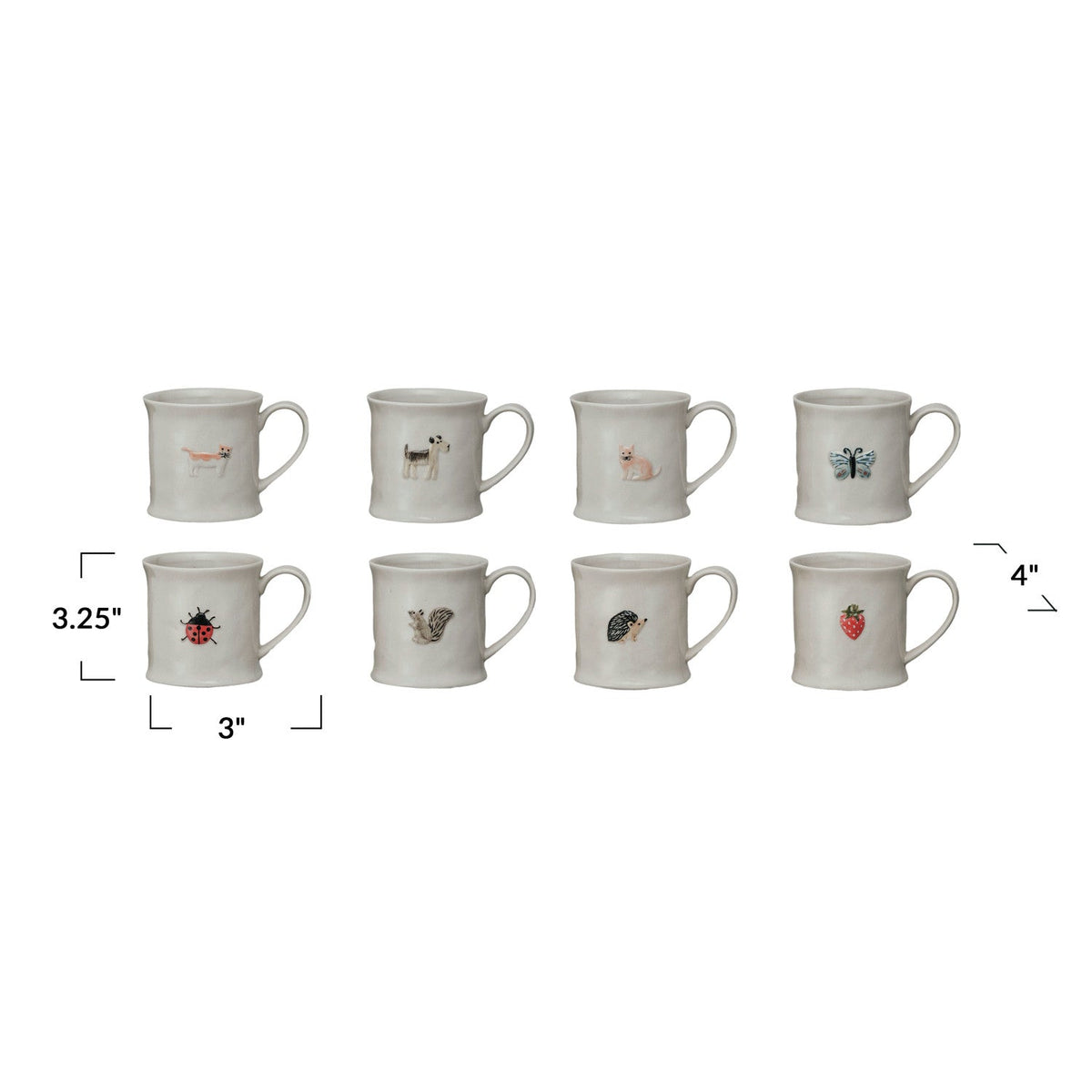 Mug with Fauna Icon - Flea Boutiques