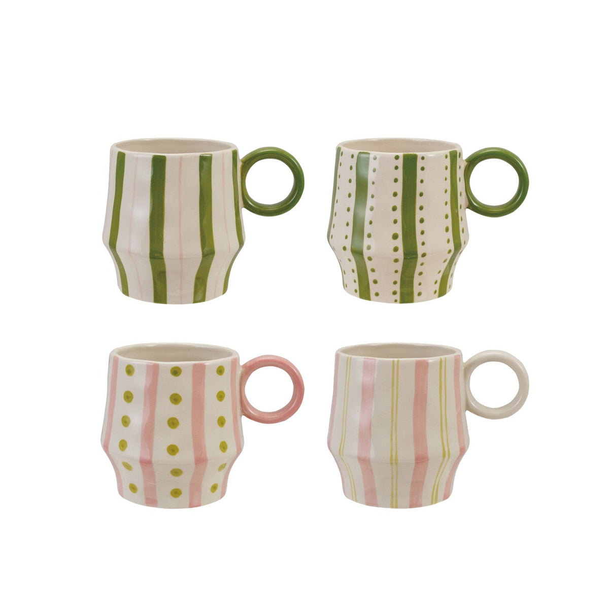 Mug with Striped Pattern - Flea Boutiques