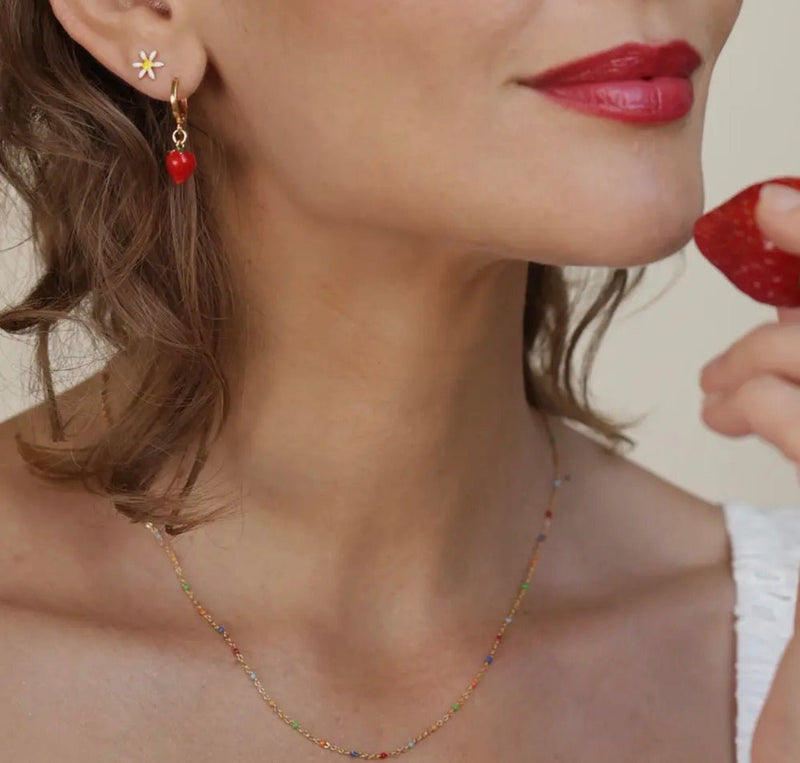 Multi Colored Necklace - Flea Boutiques