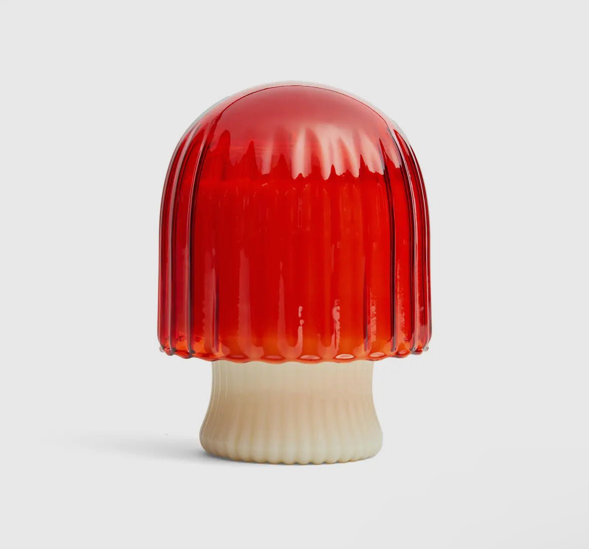 Mushroom Glass Candle - Flea Boutiques