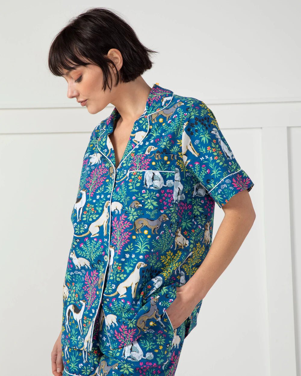 Must Love Dogs Short PJ SET - Flea Boutiques