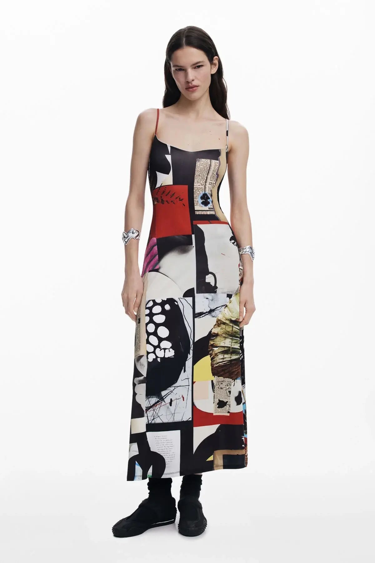 Newspaper Lacroix Dress - Flea Boutiques
