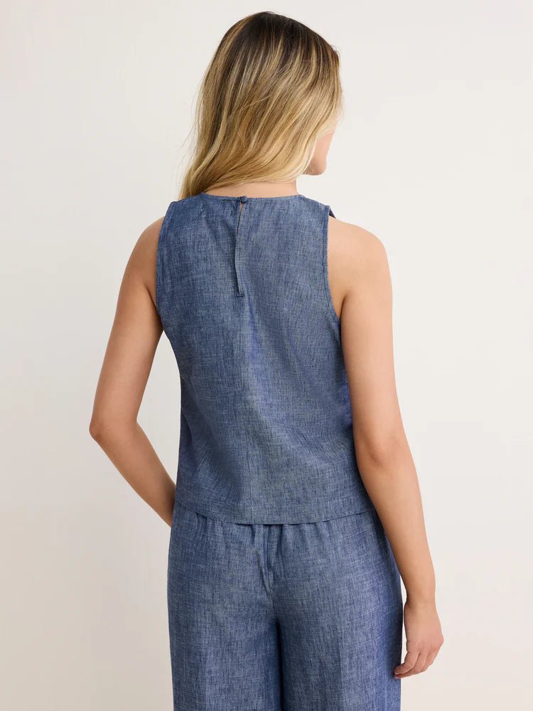 Nic + Zoe Chambray Mix Stevie - Flea Boutiques