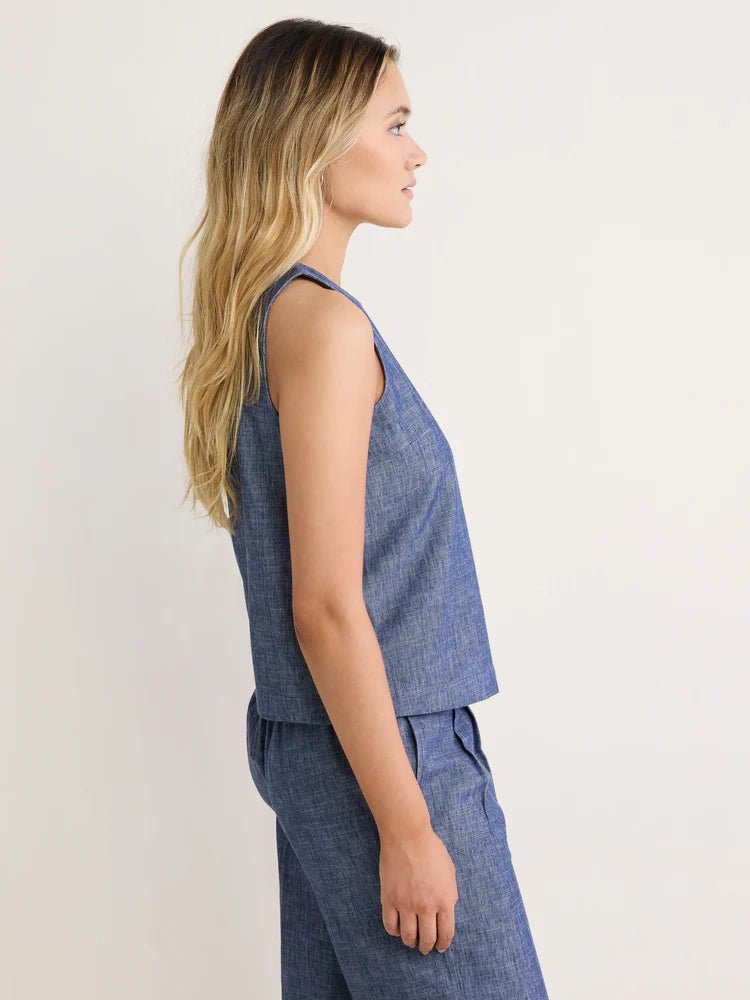 Nic + Zoe Chambray Mix Stevie - Flea Boutiques