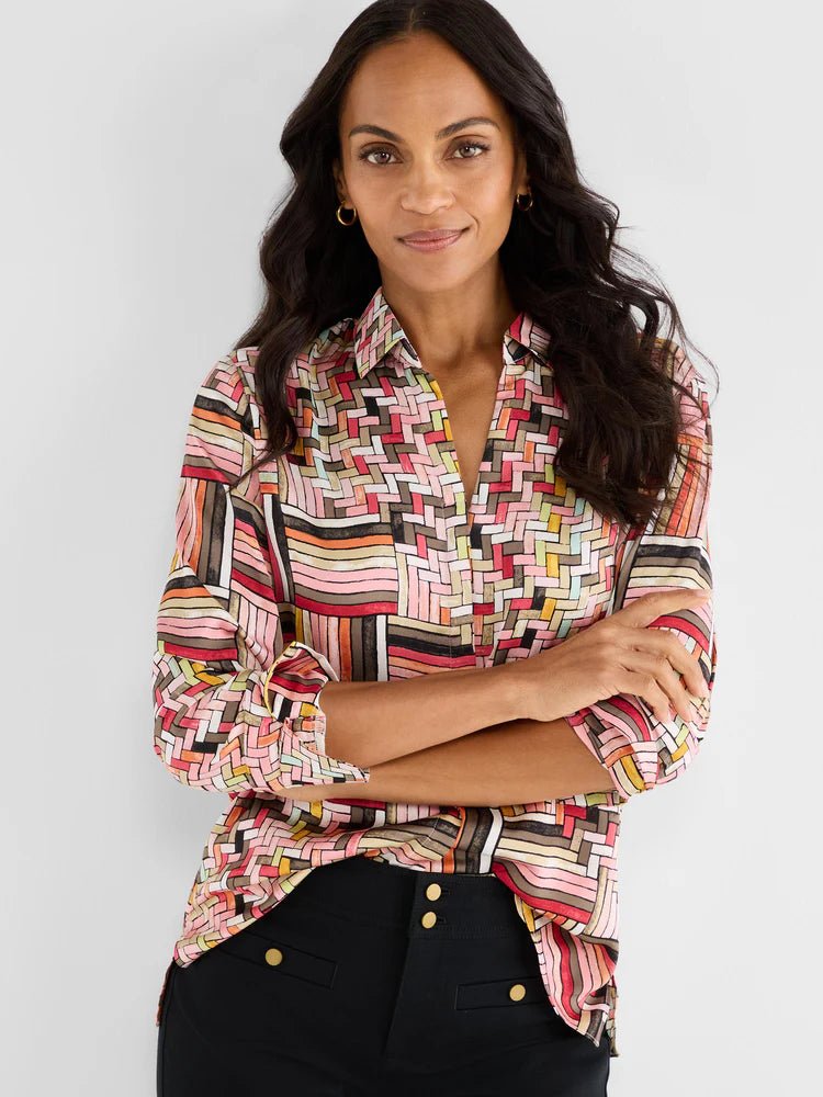 Nic + Zoe Colorweave Shirt - Flea Boutiques