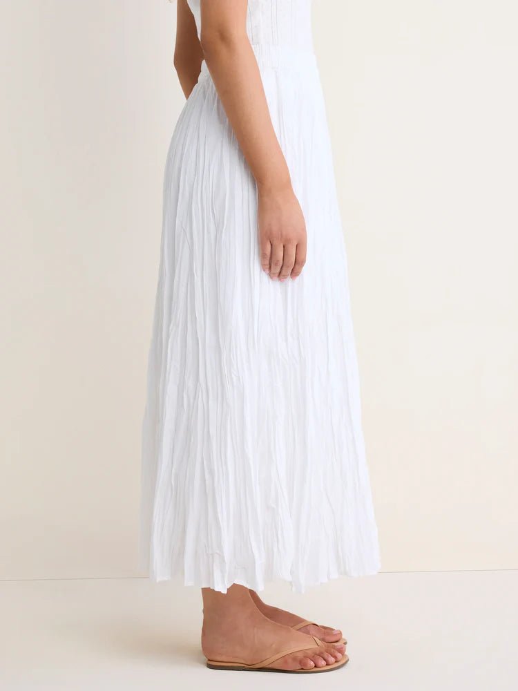 Nic + Zoe Cotton Crinkle Skirt - Flea Boutiques
