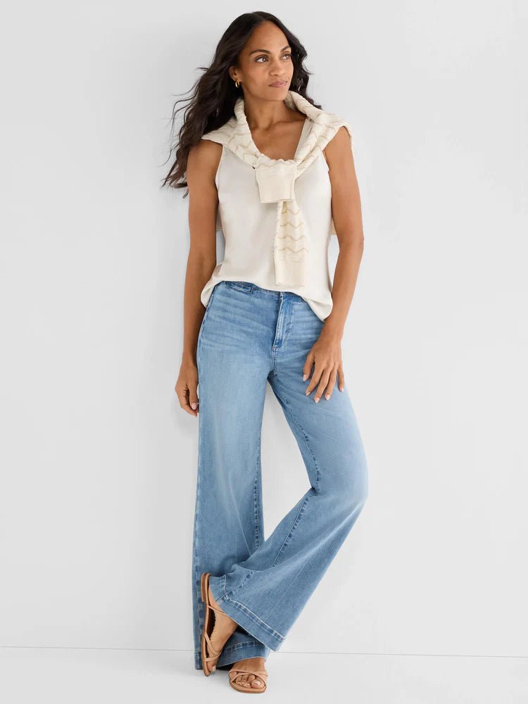 Nic + Zoe Day Gloss Scoop Tank - Flea Boutiques