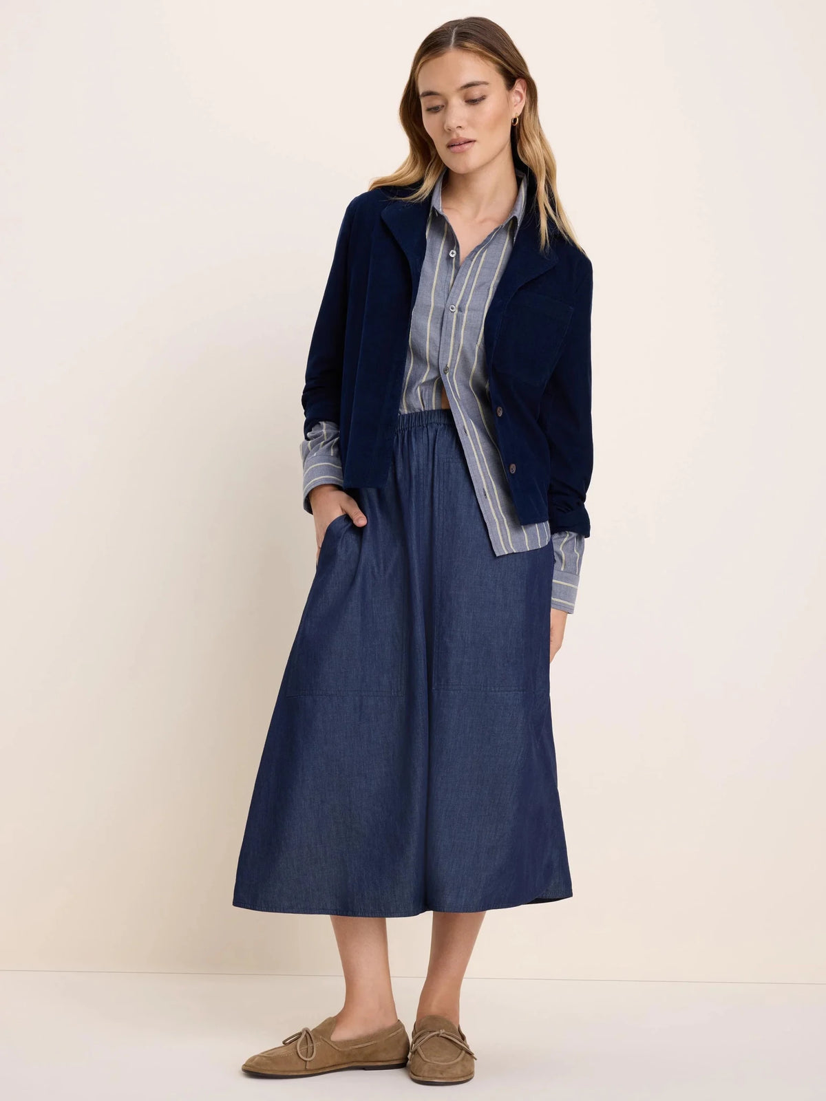 Nic + Zoe Dobby Stripe Shirt - Flea Boutiques