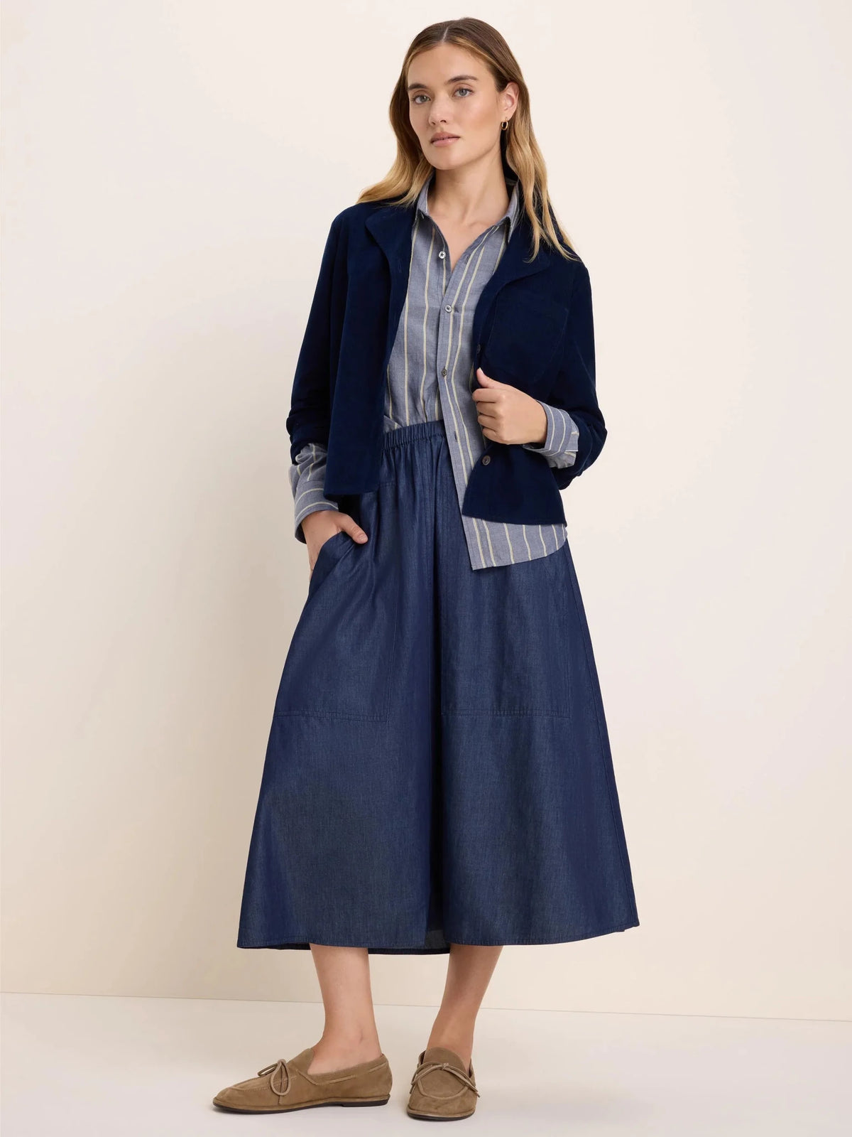 Nic + Zoe Dobby Stripe Shirt - Flea Boutiques