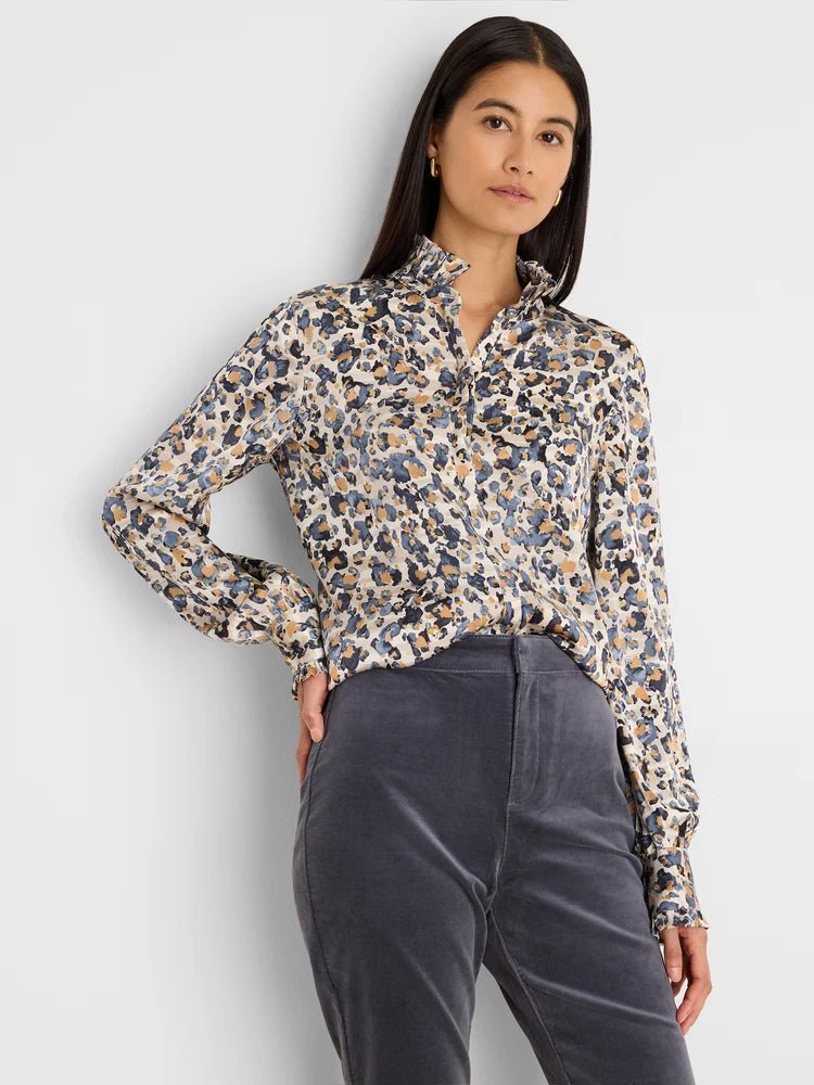 Nic + Zoe Gilded Flakes Shirt - Flea Boutiques