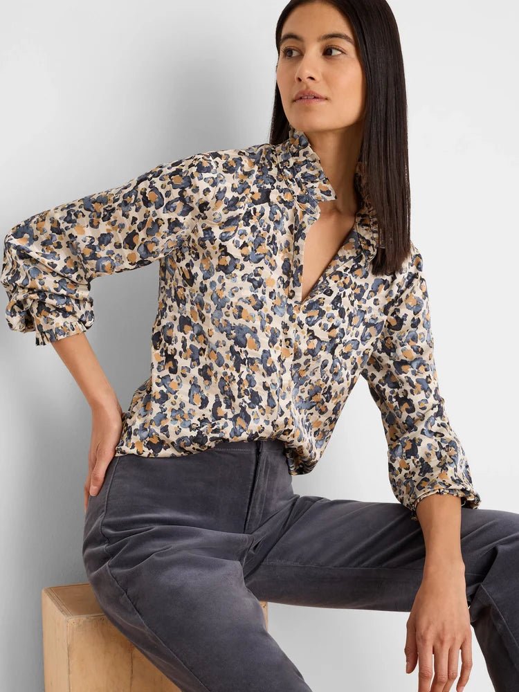 Nic + Zoe Gilded Flakes Shirt - Flea Boutiques