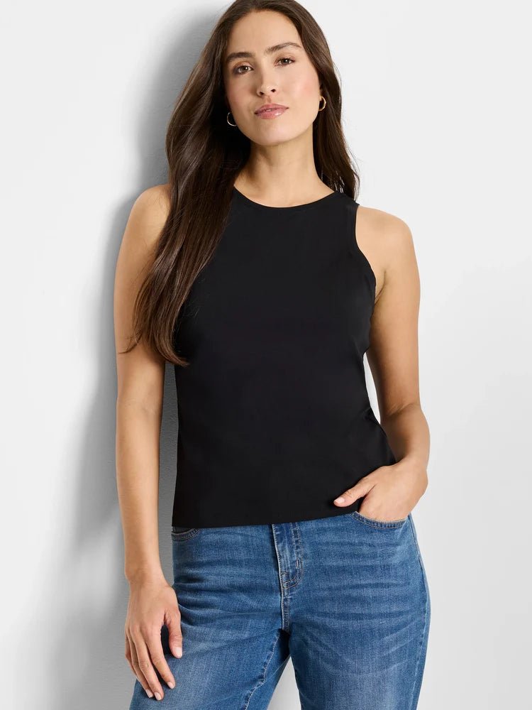 Nic + Zoe High Neck Perfect Tank Top - Flea Boutiques