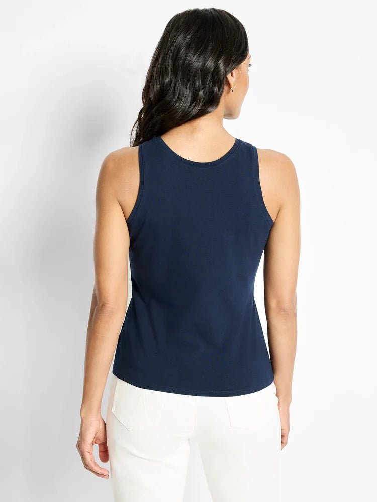 Nic + Zoe High Neck Perfect Tank Top - Flea Boutiques