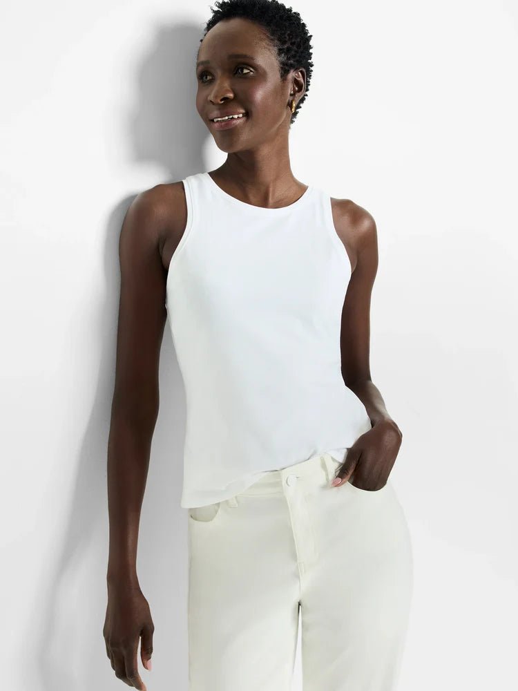 Nic + Zoe High Neck Perfect Tank Top - Flea Boutiques