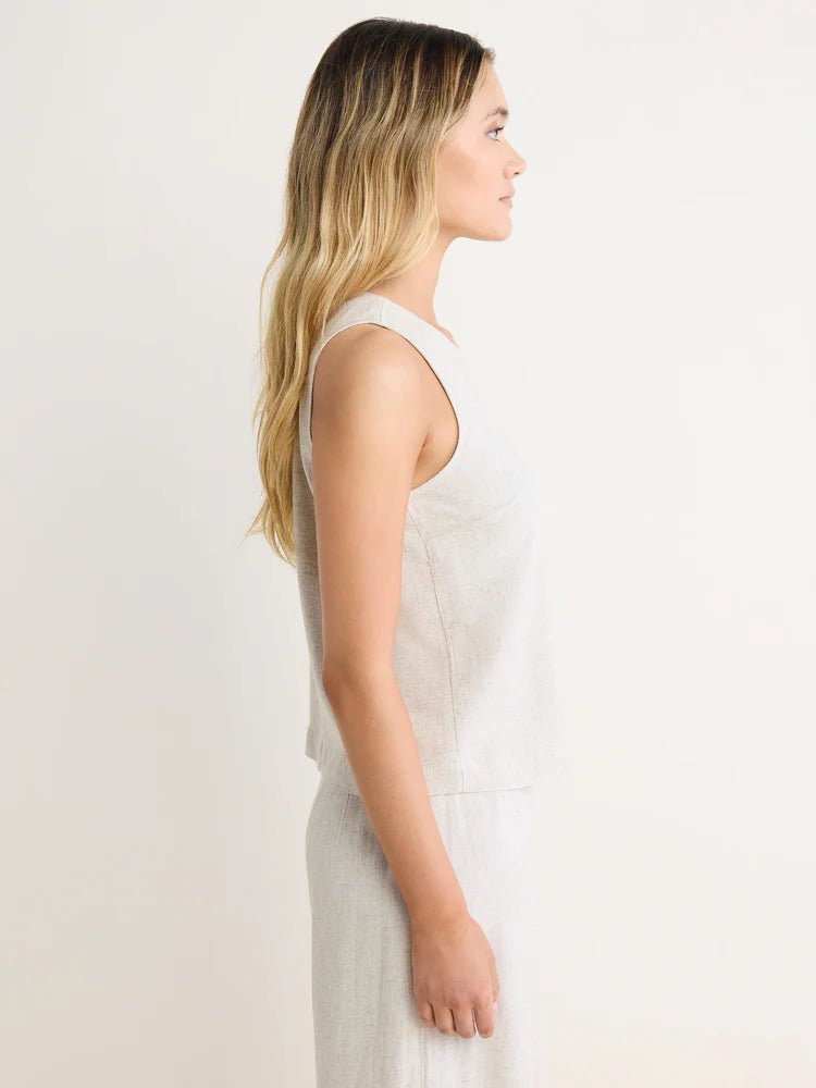 Nic + Zoe Linen Blend Stevie Tee - Flea Boutiques