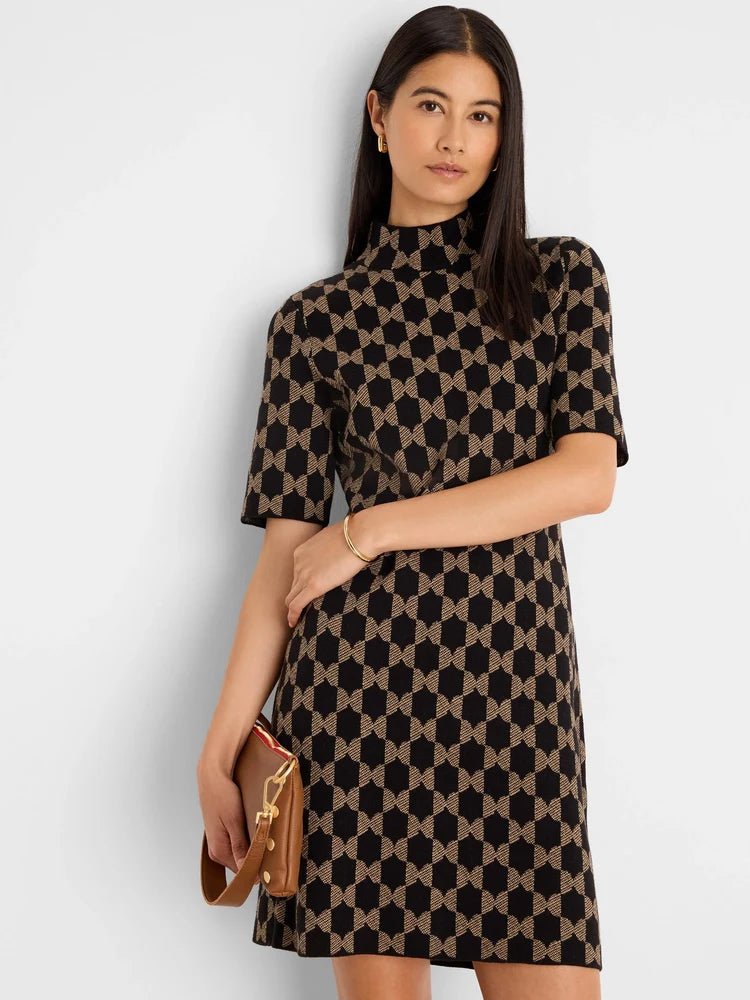Nic + Zoe Mod Squad Knit Dress - Flea Boutiques
