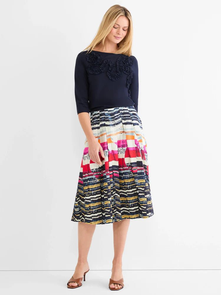 Nic + Zoe Rising Sun Skirt - Flea Boutiques