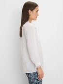 Nic & Zoe Zig Zag Stitch Crinkle Top - Flea Boutiques