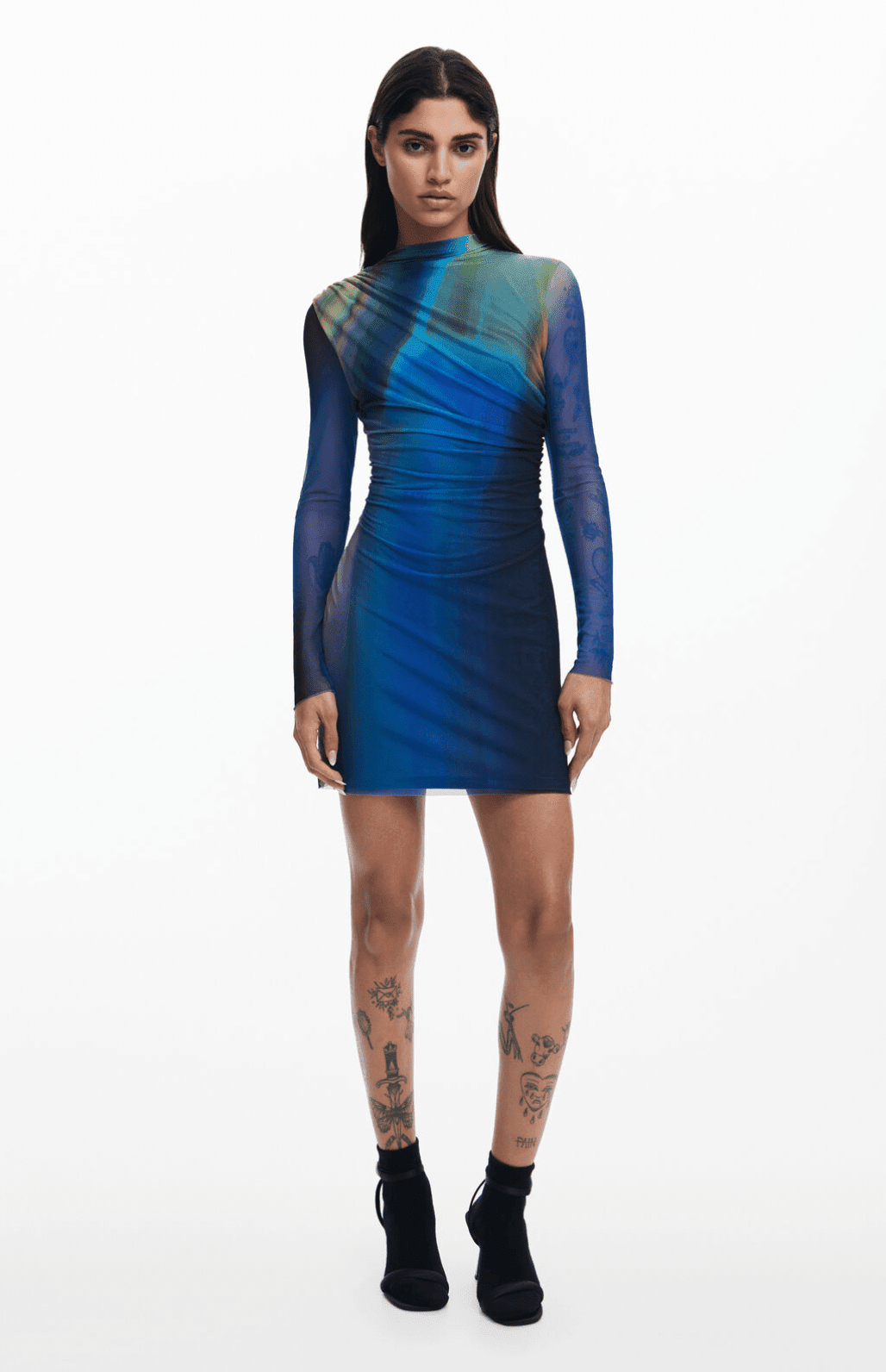 Ombre Tulle Dress - Flea Boutiques