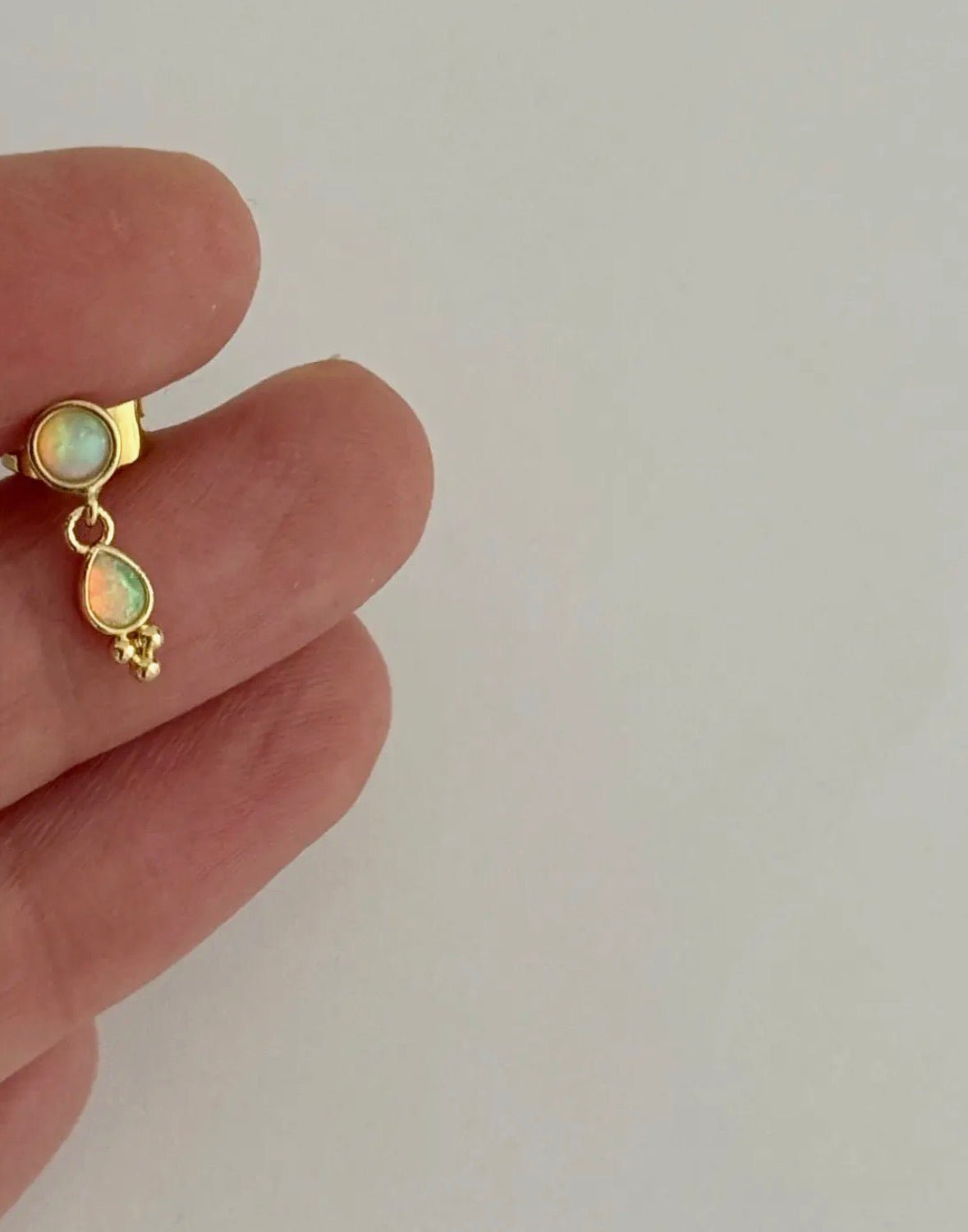 Opalito Charm Studs - Flea Boutiques