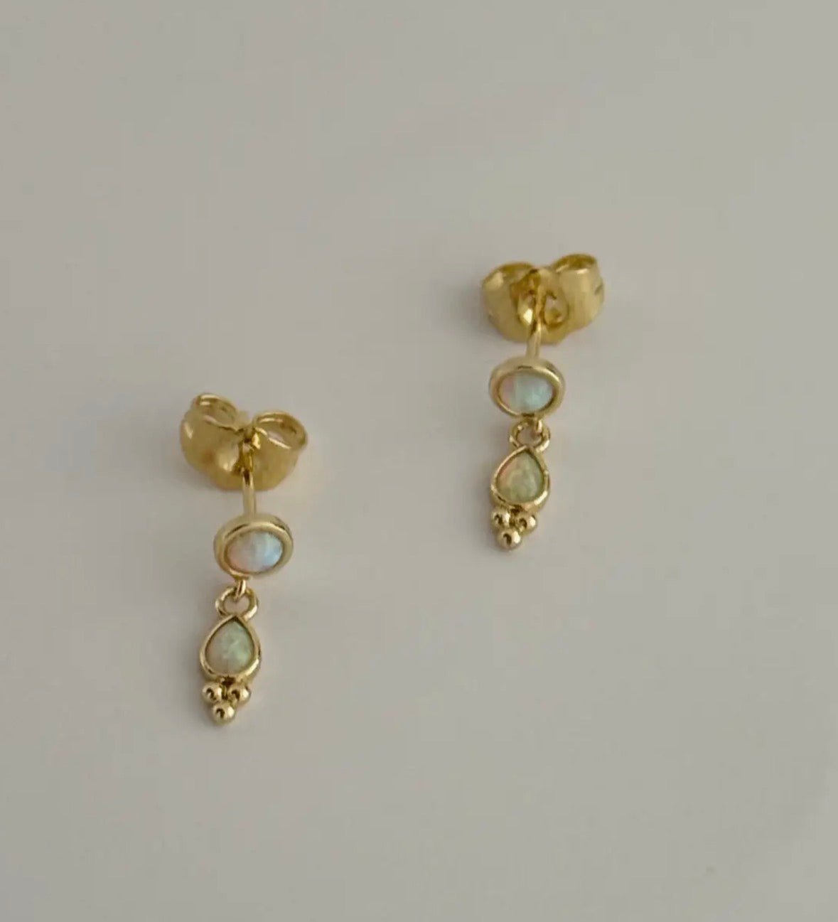 Opalito Charm Studs - Flea Boutiques