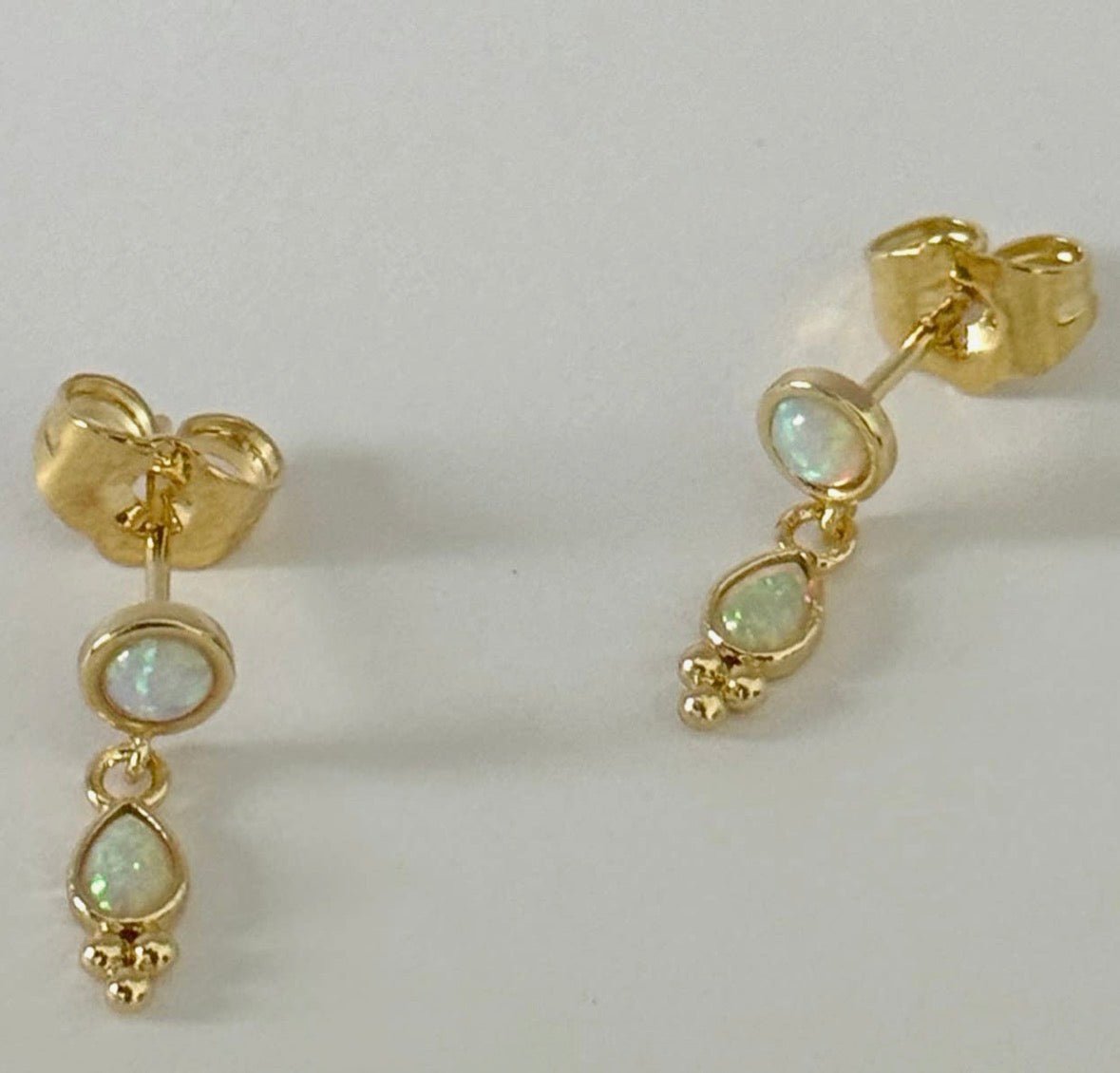 Opalito Charm Studs - Flea Boutiques
