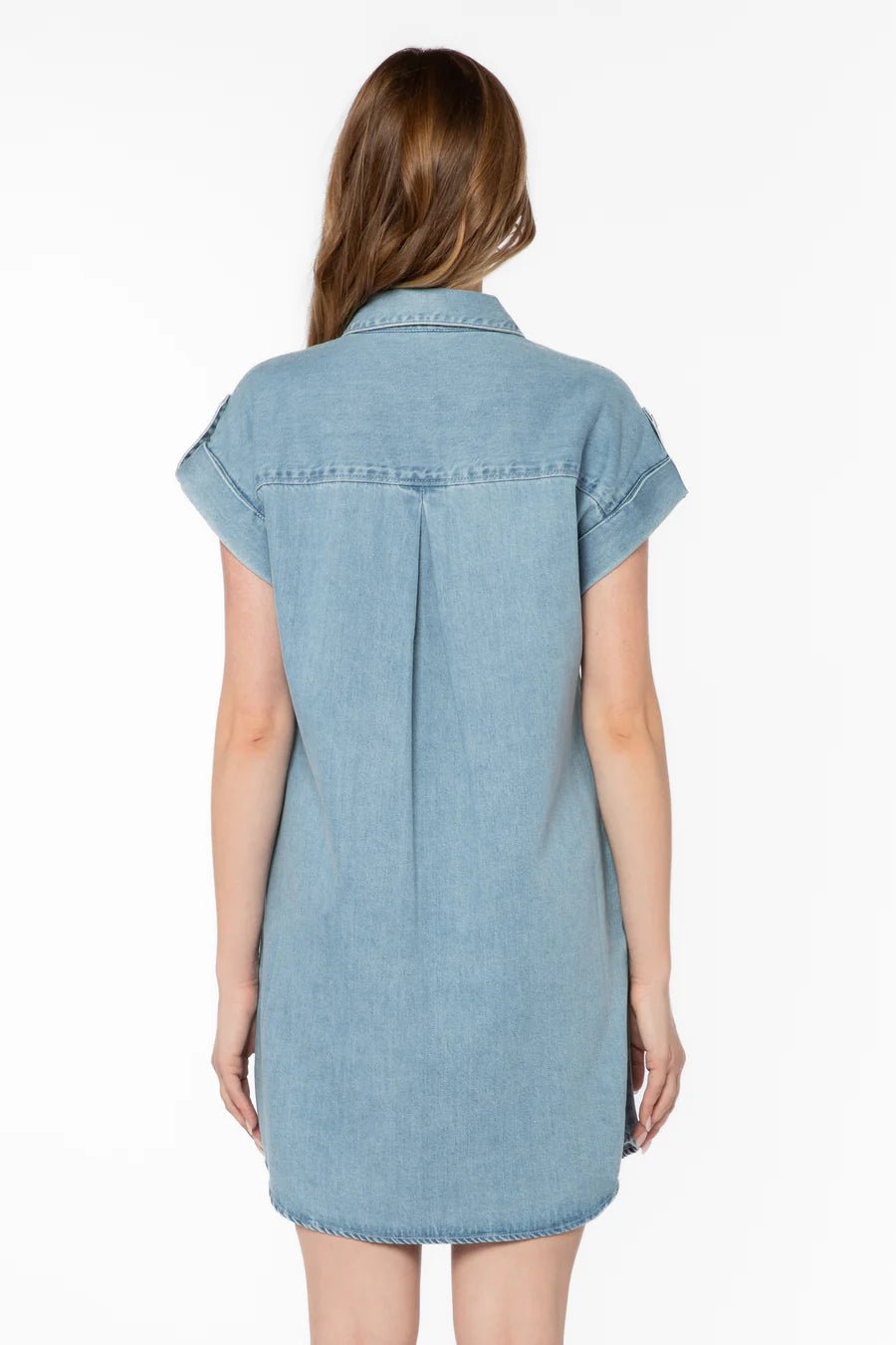 Oria Short Sleeve Mini Dress - Flea Boutiques