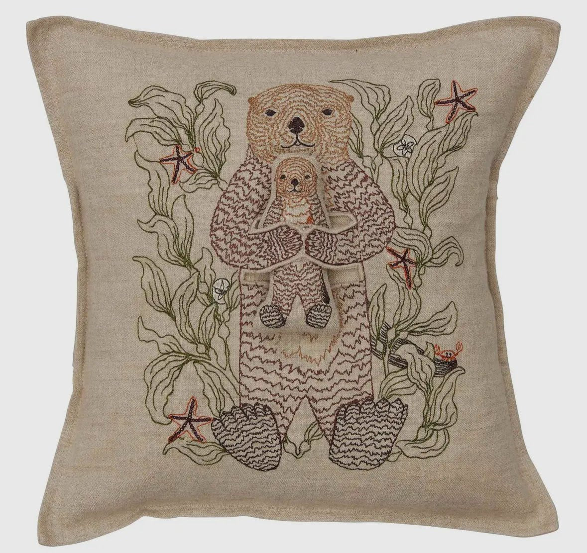 Otter Mama Pocket Pillow - Flea Boutiques