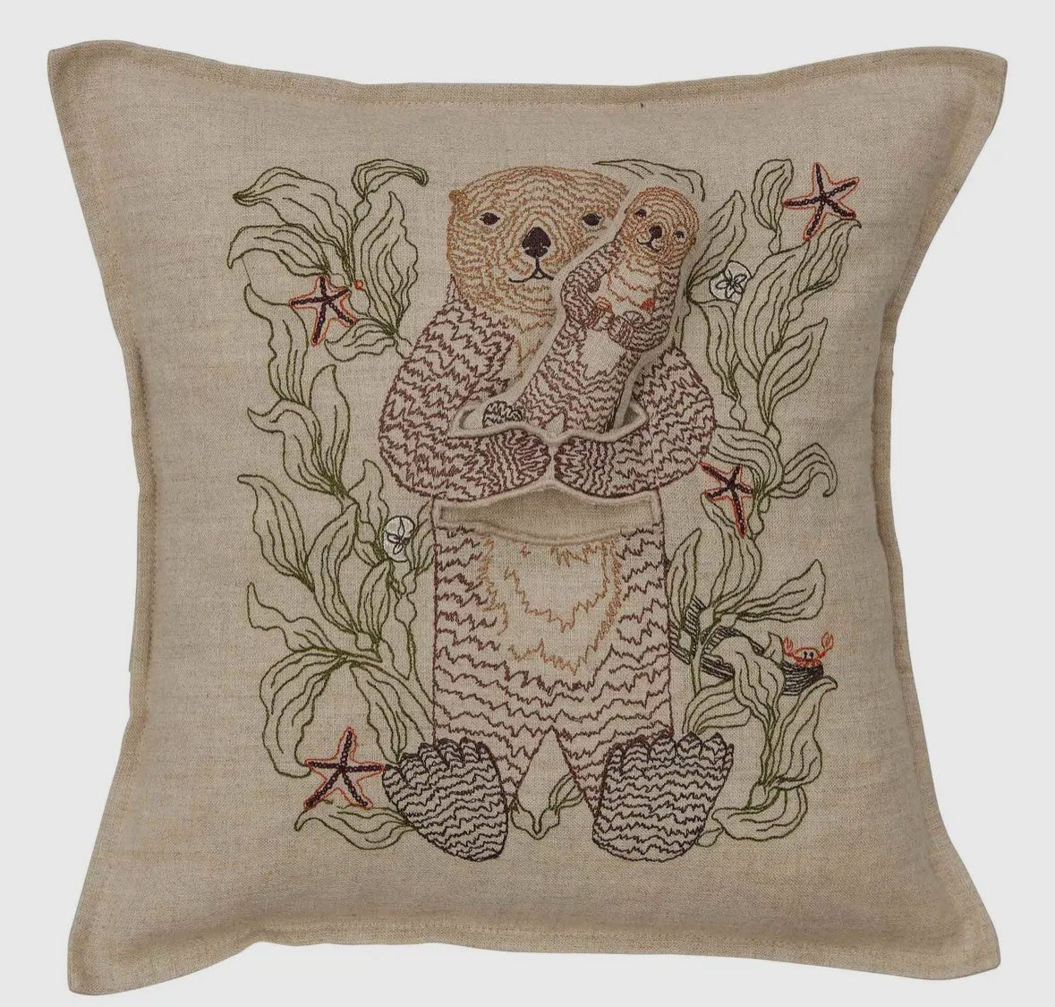 Otter Mama Pocket Pillow - Flea Boutiques