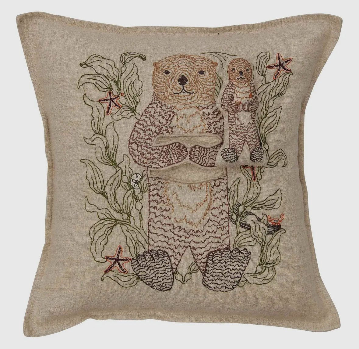 Otter Mama Pocket Pillow - Flea Boutiques