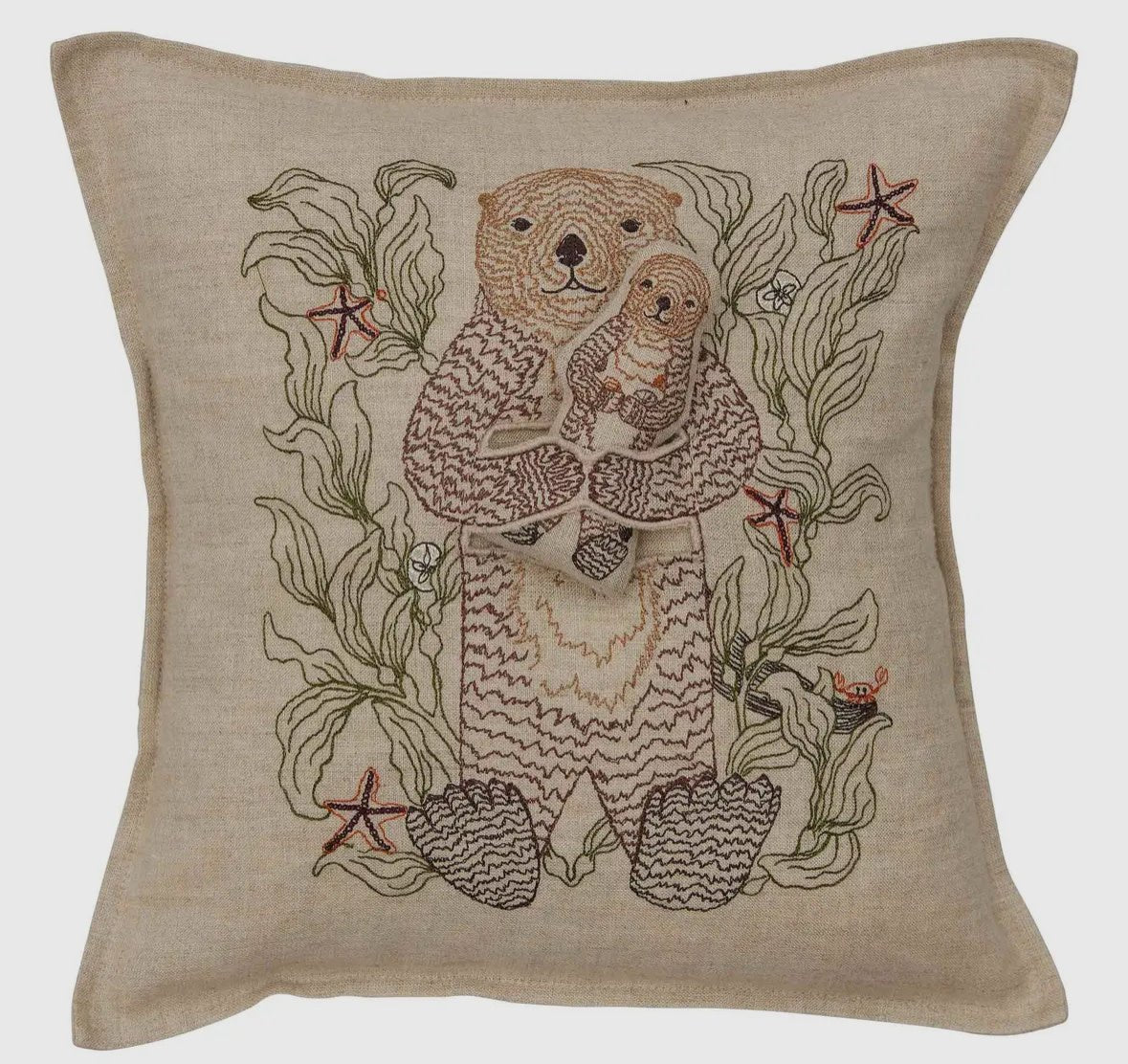 Otter Mama Pocket Pillow - Flea Boutiques
