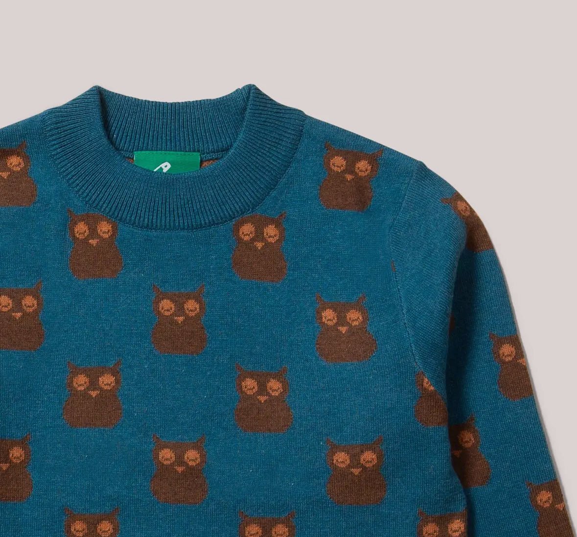 Owl Knitted Jumper - Flea Boutiques