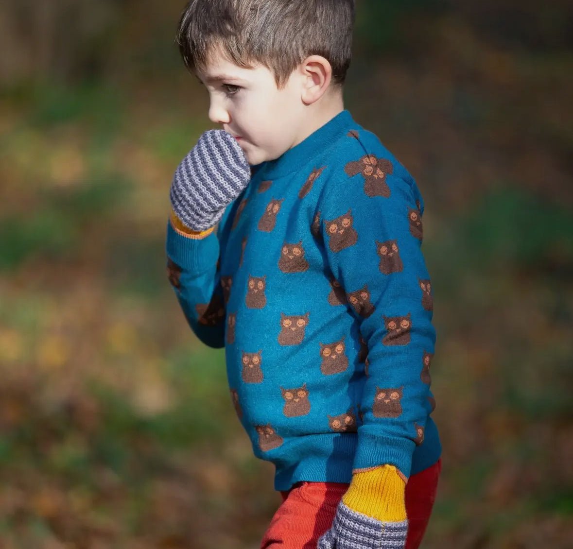 Owl Knitted Jumper - Flea Boutiques