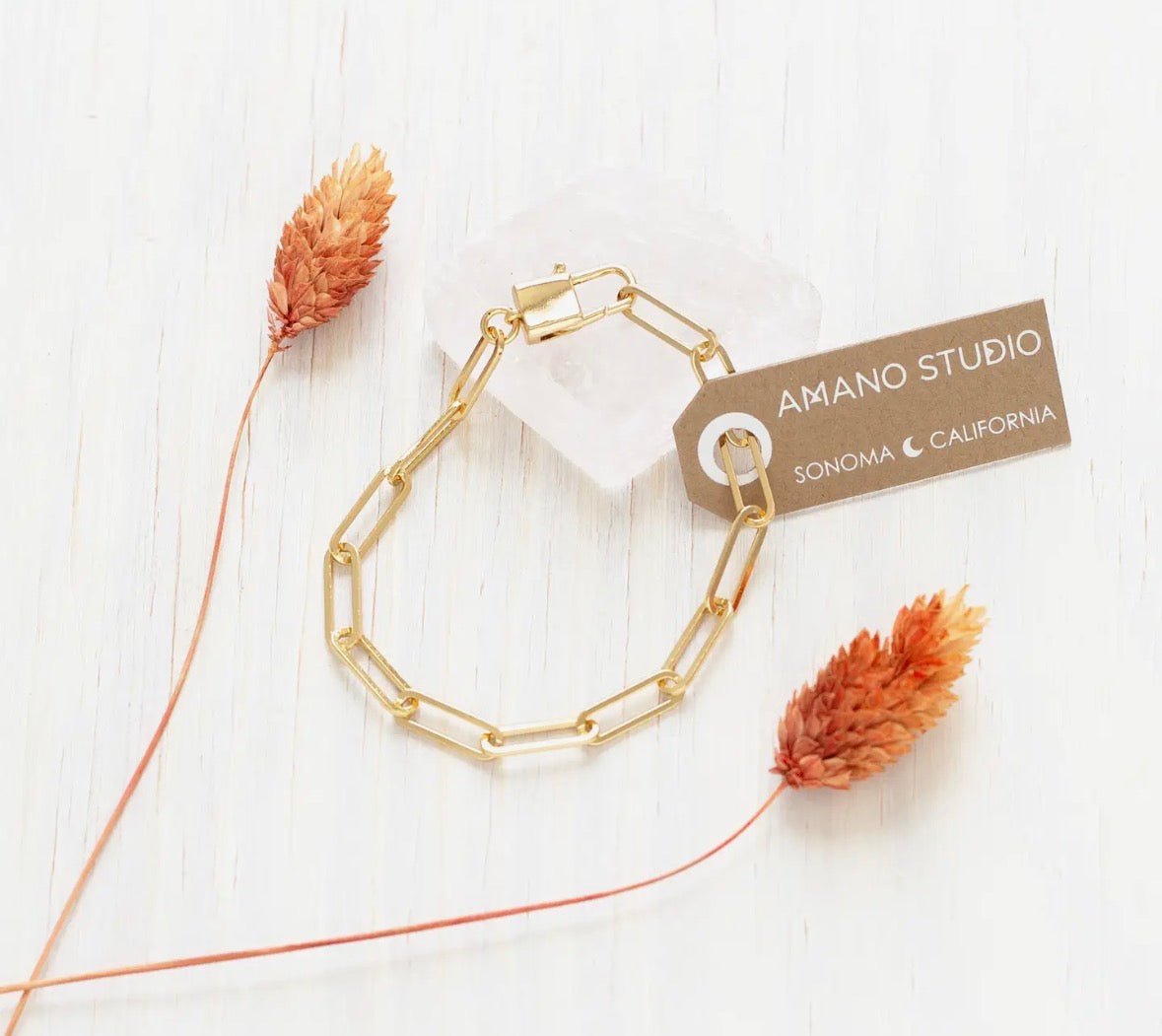 Paperclip Padlock Bracelet - Flea Boutiques