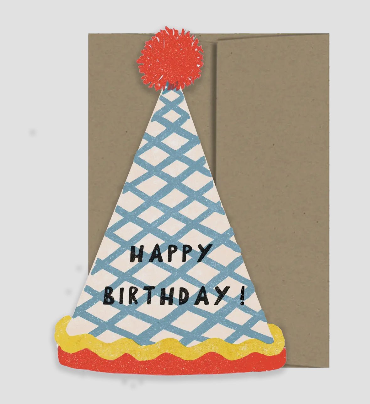 Party Hat Die Cut Card - Flea Boutiques