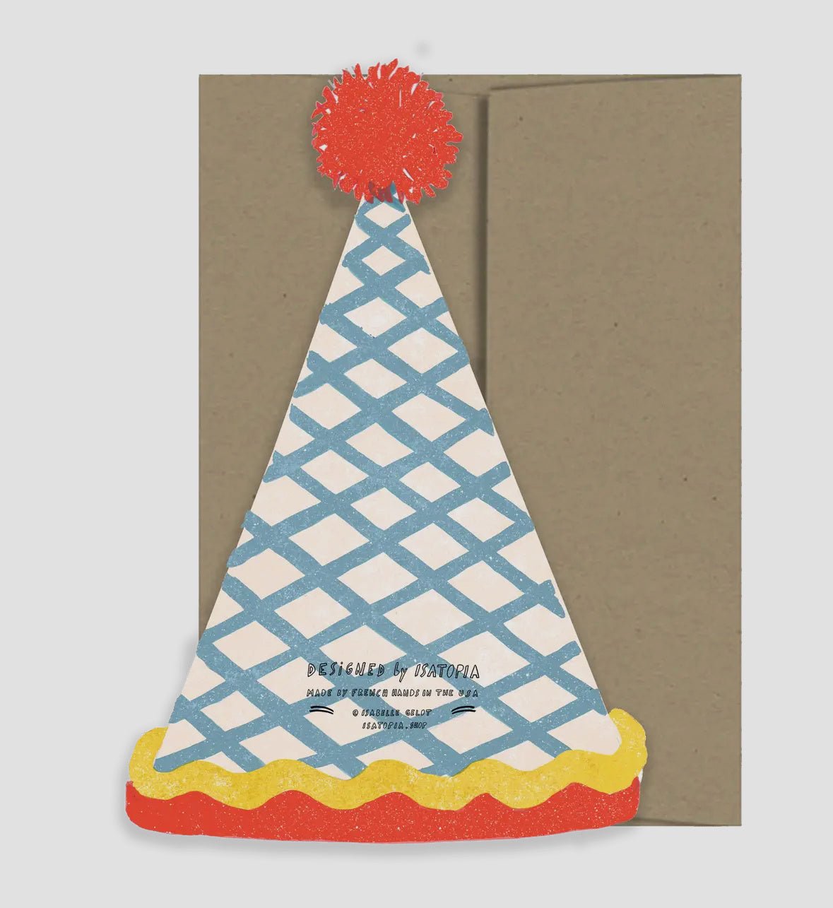Party Hat Die Cut Card - Flea Boutiques