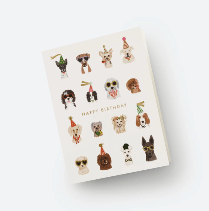 Party Pups Birthday Card - Flea Boutiques