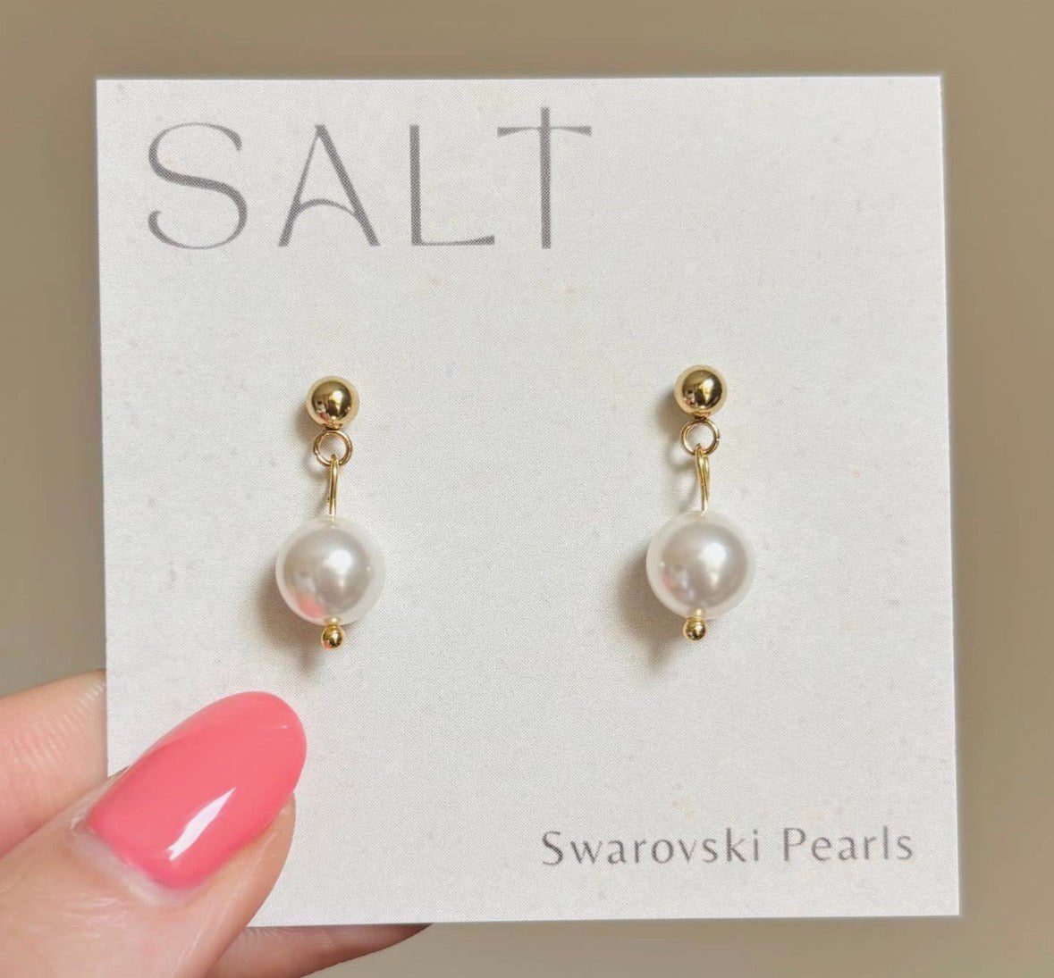 Pearl Drop Earrings - Flea Boutiques