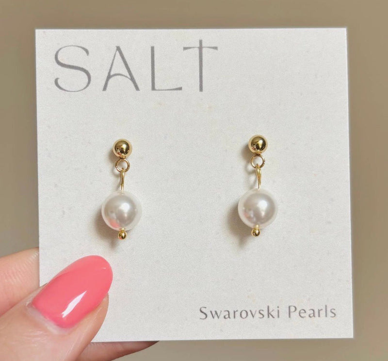 Pearl Drop Earrings - Flea Boutiques