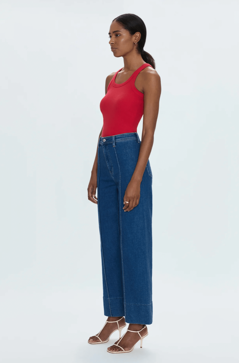 Penny Ankle Pintuck Wide Leg - Flea Boutiques