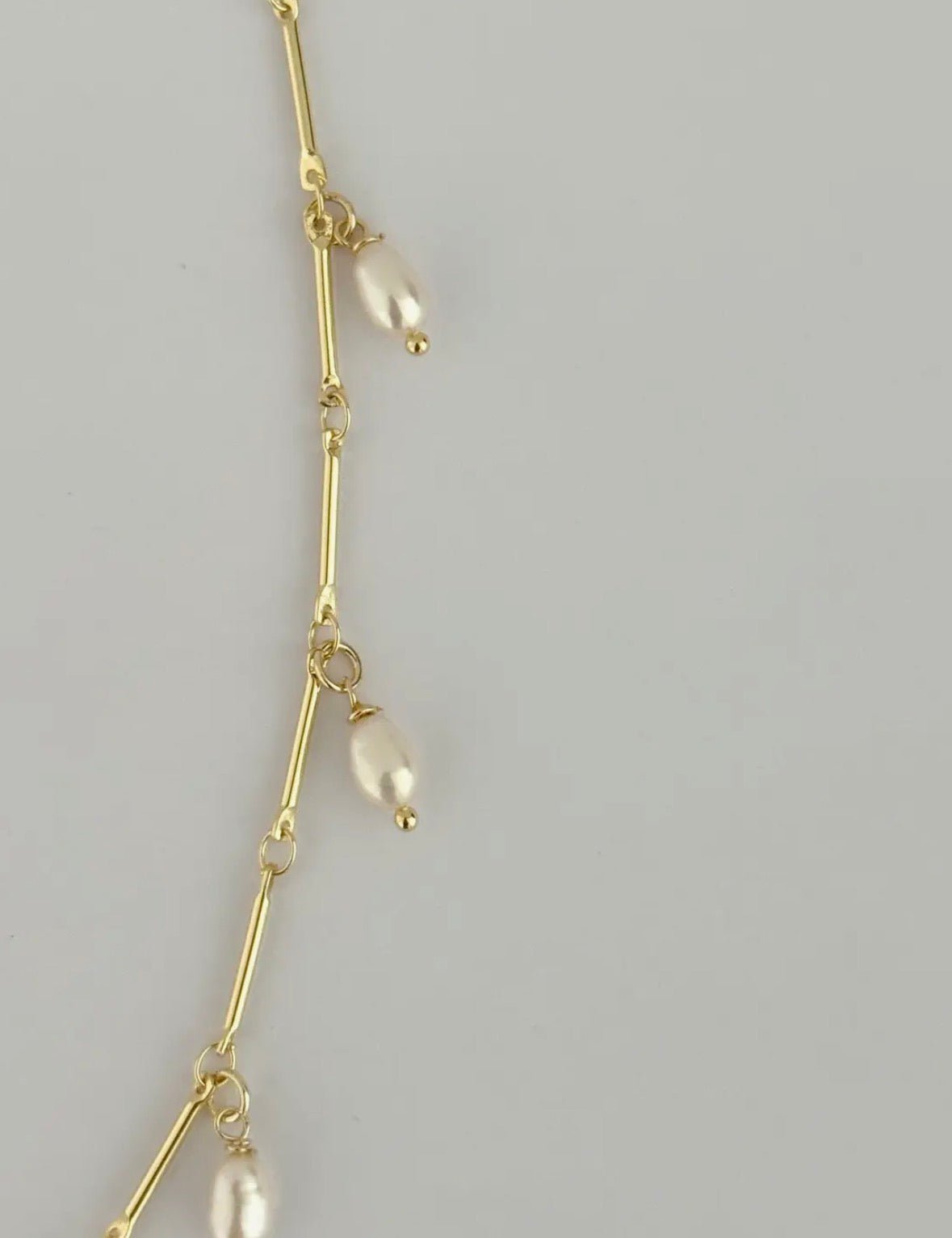 Perlitas Drop Necklace - Flea Boutiques