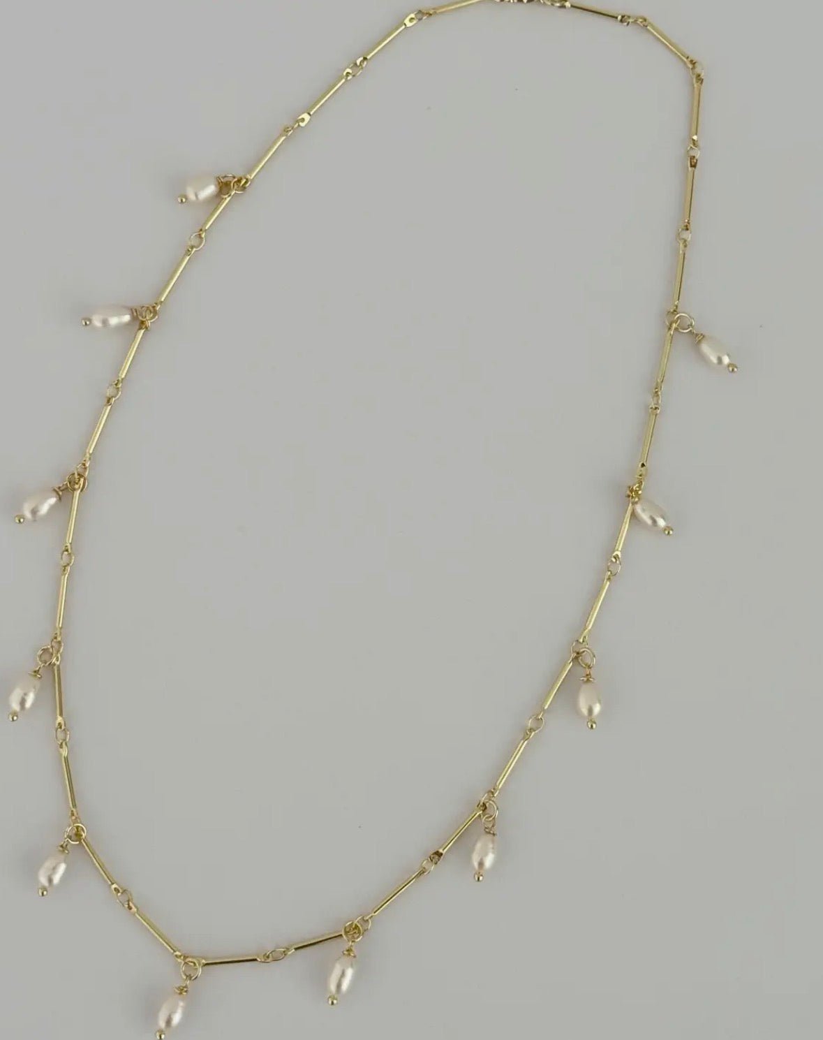 Perlitas Drop Necklace - Flea Boutiques