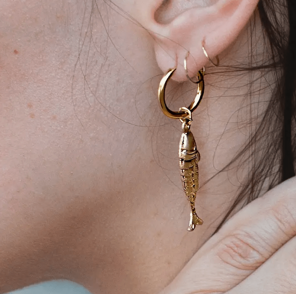 Pesce Hoops - Flea Boutiques
