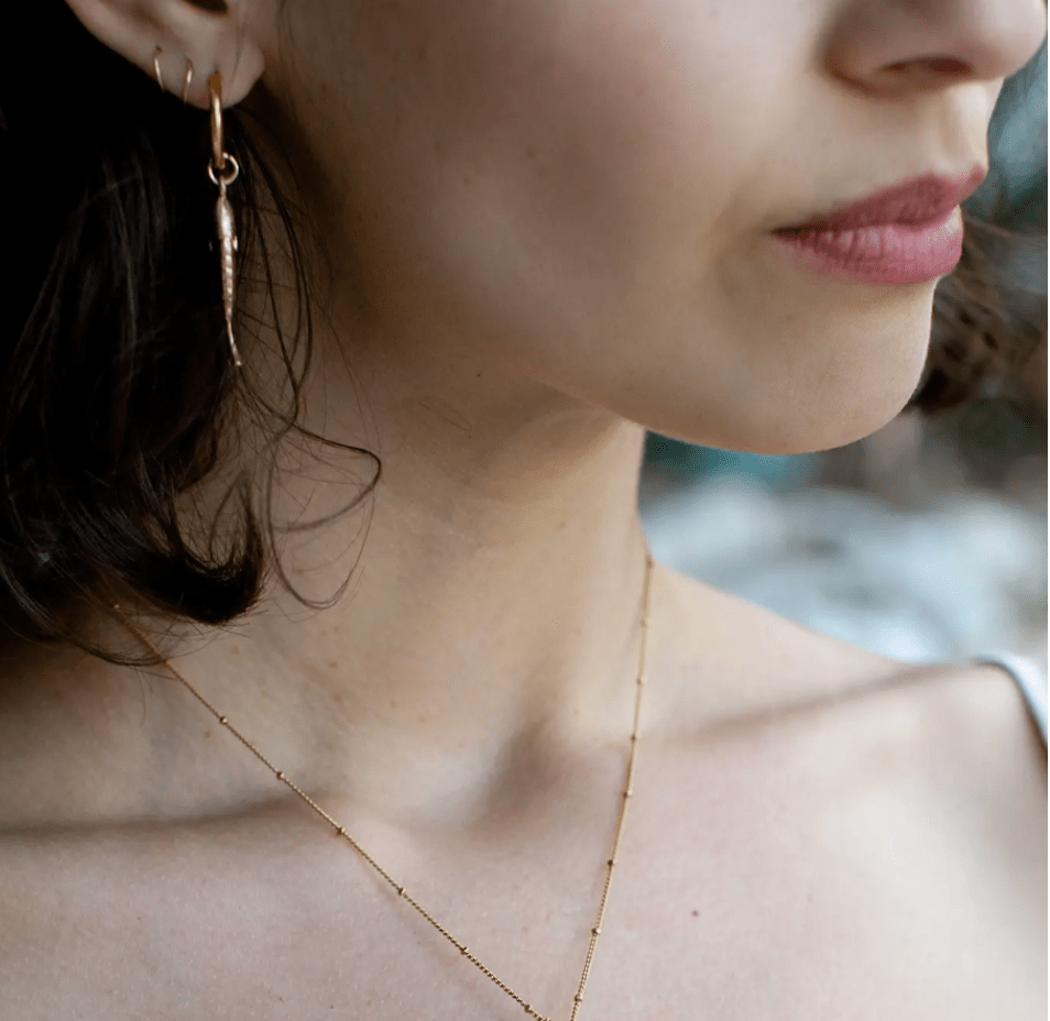 Pesce Hoops - Flea Boutiques