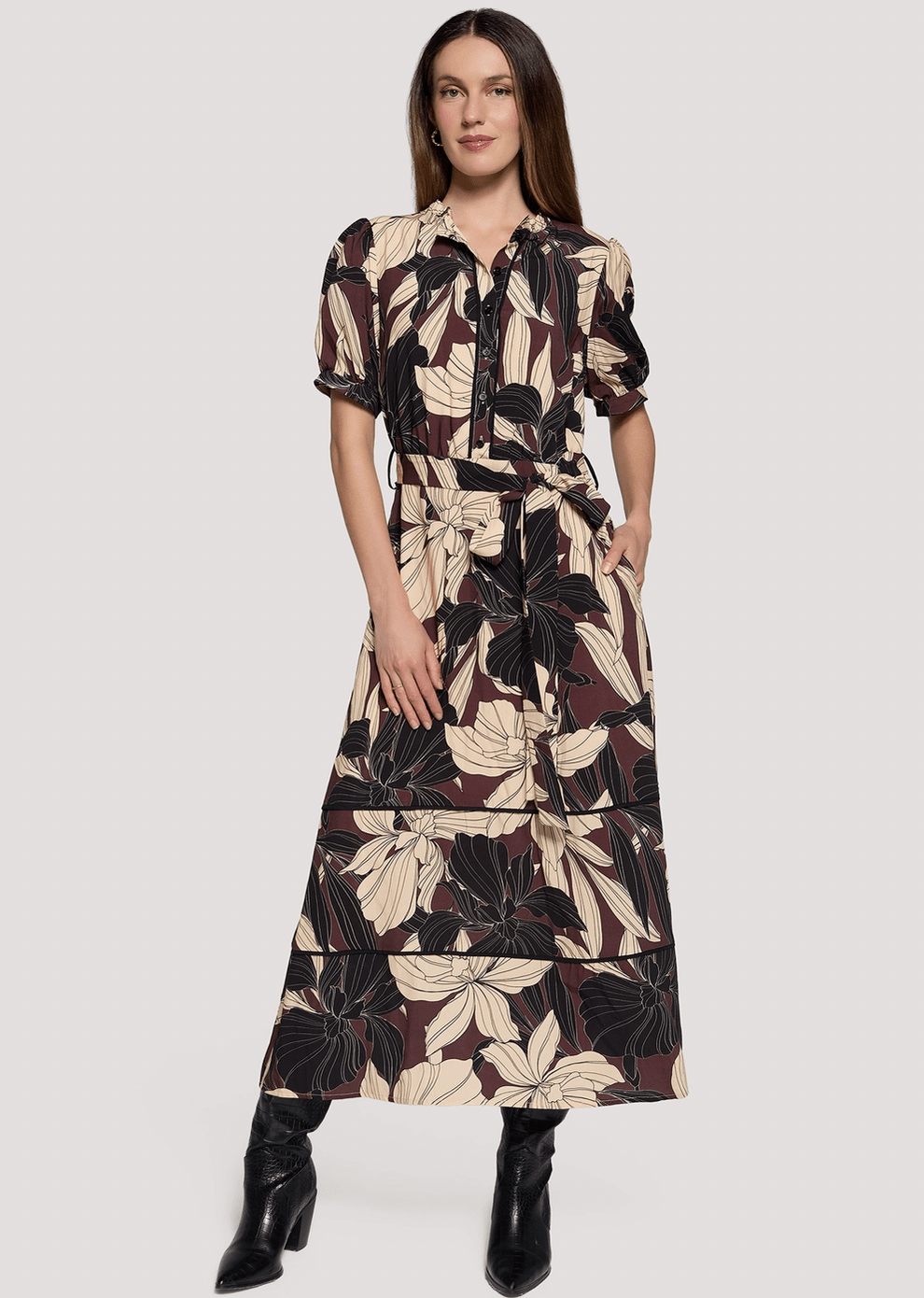 Petal Mirage Maxi Dress - Flea Boutiques