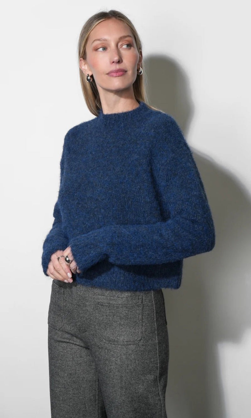 Peyton Fuzzy Sweater - Flea Boutiques