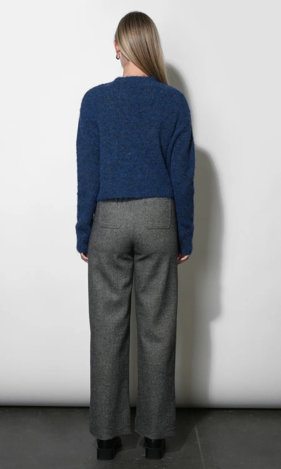 Peyton Fuzzy Sweater - Flea Boutiques
